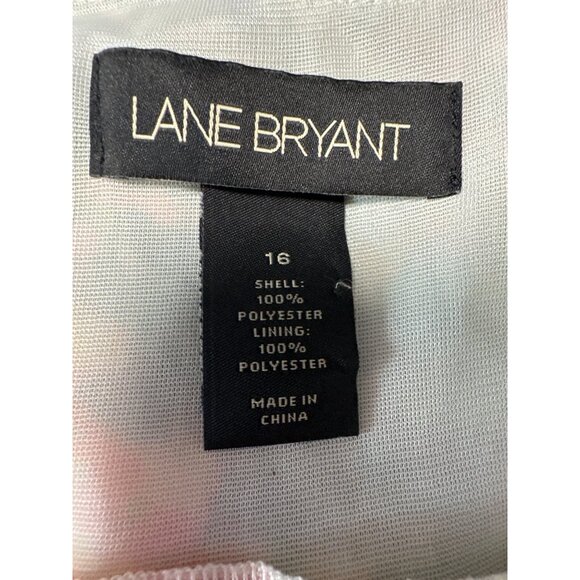 Lane Bryant Multicolor Tiered Sleeveless Tunic Dress Size 16 - Picture 5 of 7